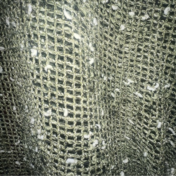 Isabel Taveres Net Hunter Green Cárdigan OS Fits Most Excellent Like New - Picture 7 of 14